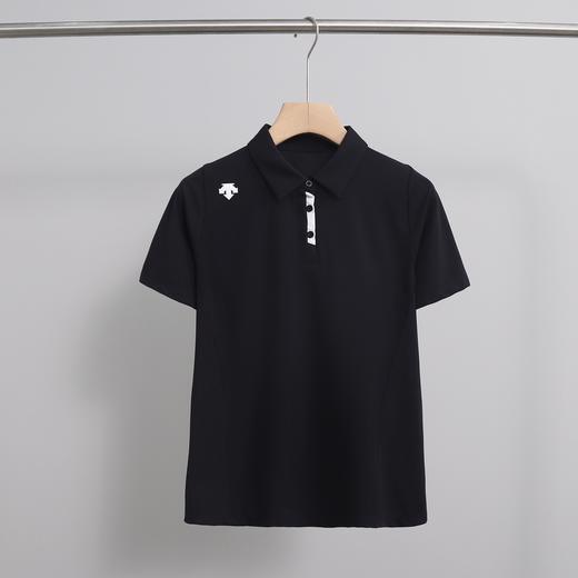 点此购买 迪桑特夏季高尔夫FIELD女士防晒修身短袖POLO衫 QK 324076 商品图5