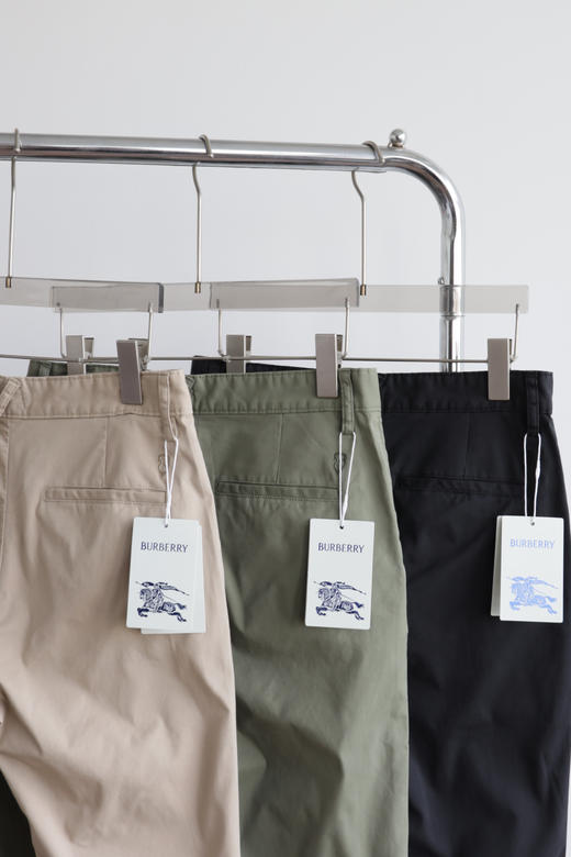 B.B夏薄款丝光棉弹斜纹男装休闲裤西裤 XXK199 商品图5