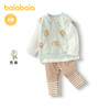 【商场同款】巴拉巴拉宝宝秋装男童长袖套装三件套2025新款清新潮 商品缩略图0