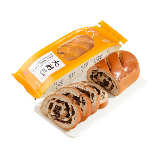 河北省邯郸市魏县雅觅黑麦俄罗斯大列巴500g/袋 商品图0