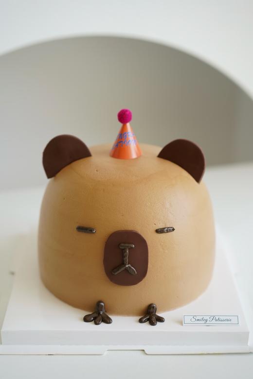 手绘奶油蛋糕 | 鲜果原味奶油 - 卡皮巴拉 商品图0