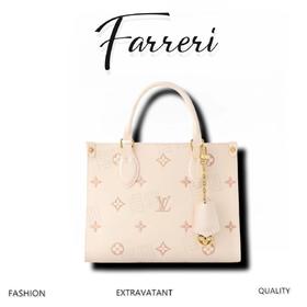 驴家M45653奶油丝印OnTheGo 小号手袋