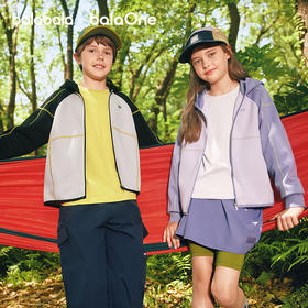 巴拉巴拉balaOne儿童外套男童女童上衣2025新款秋装户外吸湿速干