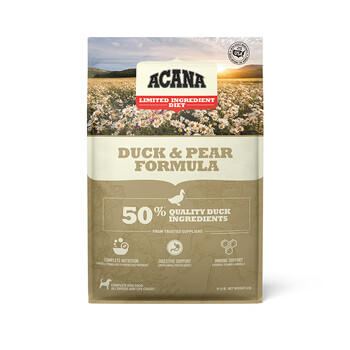 愛肯拿（ACANA）狗粮清火 鸭肉梨成犬幼犬 低敏去泪痕通用原装进口粮6kg效期27/4 商品图2