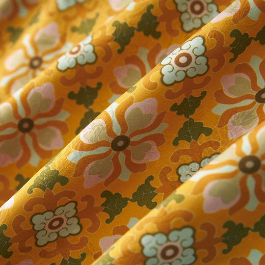 「高货wl」全新升级【铂金会员321/天猫429/差价108】(73835)洛诗琳新中式气质提花香云纱上衣2025夏季复古国风小上衣wl73835 商品图2