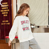 SMILEY WORLD儿童秋季上衣长袖连帽卫衣潮流印花男女童S23325H204 商品缩略图3