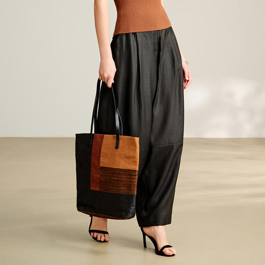 TANGY Collection天意2025秋季新品商场同款女休闲裤L252500 商品图3