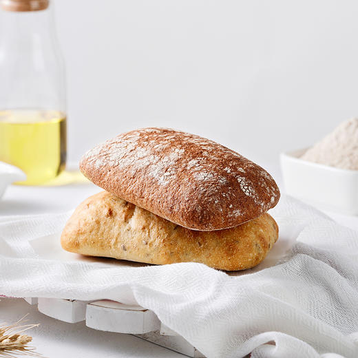 【限时送能量棒】吾双恰巴塔|配料干净放心吃，外脆里糯麦香足！ 商品图3