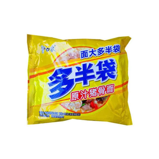 白象多半原汁猪骨面五连包速食泡面(6935270641636) 商品图0