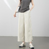 「自」全新升级【铂金会员220/天猫289/差价69】(75957)洛诗琳设计感窄版阔腿裤2025夏季新款宽松显瘦百搭直筒裤女75957 商品缩略图3