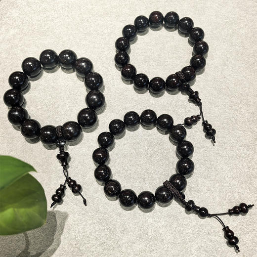 1.5/1.8小叶紫檀金星手串 商品图0