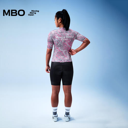 MBO女子短袖骑行服SC611 潮流美学短袖骑行服25年春夏新款 商品图1