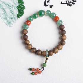 xy0433沉香+非洲翠国风手串