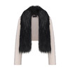 【维也纳幕帘】仿皮草拼接绵羊毛双面呢造型短外套 商品缩略图4