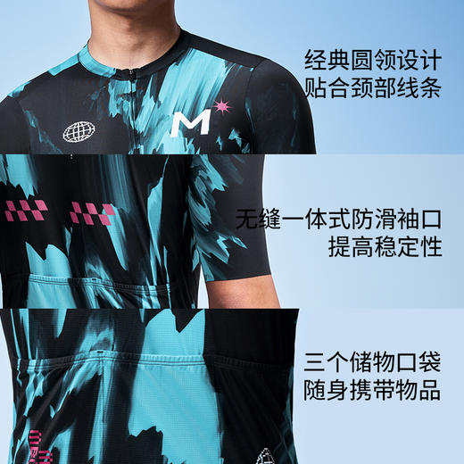 MBO男子短袖骑行服SC301 潮流骑行短袖25年春夏新款 商品图2