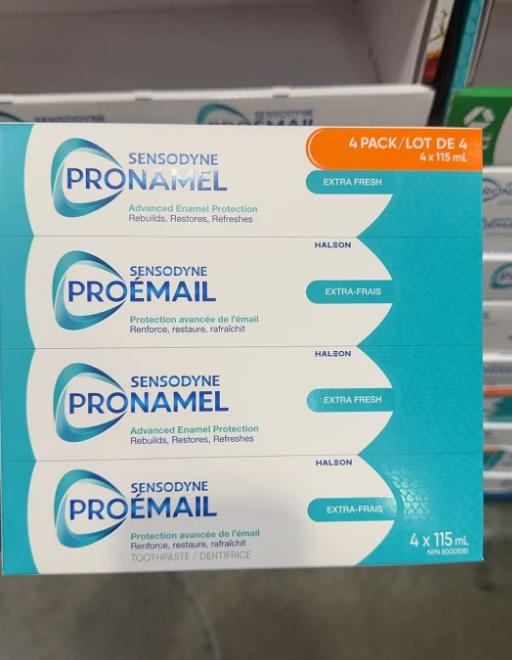 SENSODYNE舒适达专业抗敏感抗酸牙膏12岁以上（115ml*4）温哥华直邮 商品图0