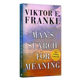 活出生命的意义 英文原版 Man's Search for Meaning 追寻生命的意义 新版 维克多 弗兰克尔 英文版 进口原版英语书籍