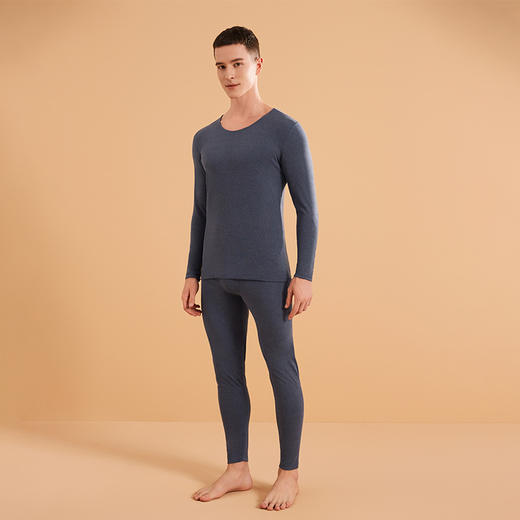 现货【YW】无忧购“”109元3件羽绒蛋白轻燃套装保暖内衣YZ-703-2（48小时发货) 商品图5