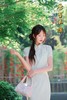 【碧漪】浅绿新中式旗袍2025新款修身气质日常蕾丝少女改良显瘦 商品缩略图7