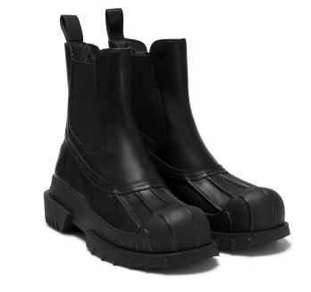 [捡漏价]lost in echo 设计师品牌户外风格厚底猎鸭切尔西短靴踝靴