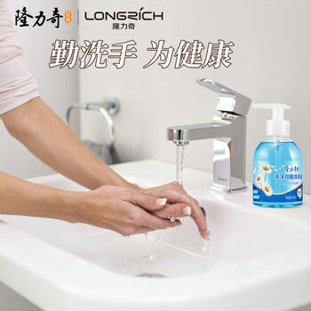 隆力奇洋甘菊抑菌泡沫泡泡洗手液易清洗丰富500ml*4（1瓶+3袋补充装） 商品图3