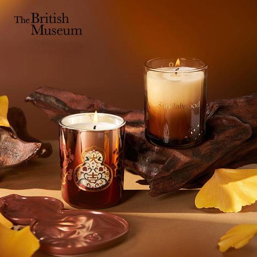 大英博物馆东方梦境系列单只香氛蜡烛-福禄大吉 大英博物馆安德森猫系列单只香氛蜡烛-埃及檀香 商品图0