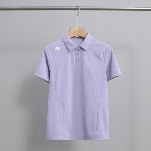 点此购买 迪桑特夏季高尔夫FIELD女士防晒修身短袖POLO衫 QK 324076 商品图2