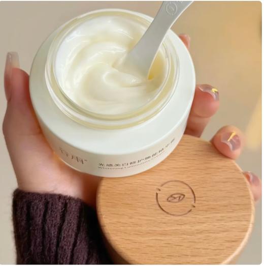 谷雨光感美白修护焕能精华霜50g 商品图2