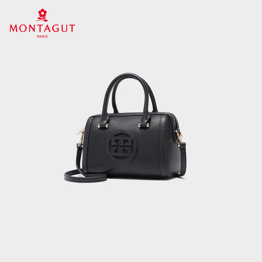 梦特娇女包手提包欧美波士顿保龄球包时尚潮流2025秋季单肩斜挎包 商品图1