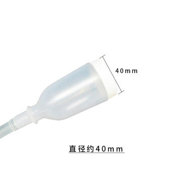 汉洋小鱼缸吸便器换水器吸鱼粪便神器吸管乌龟缸沉淀斗鱼屎吸污器中号 商品图1