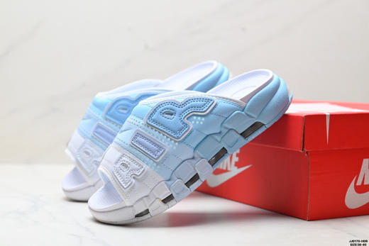 耐克NIKE AIR MORE UPTEMPO SLIDE皮蓬一字运动拖鞋FN3437-161男女鞋 商品图4