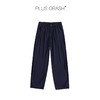 PLUS CRASH夏季松弛感老钱风百搭复古中式垂感抽绳直筒休闲长裤 商品缩略图3