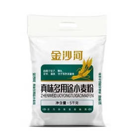 金沙河真味多用途小麦粉5kg无纺布