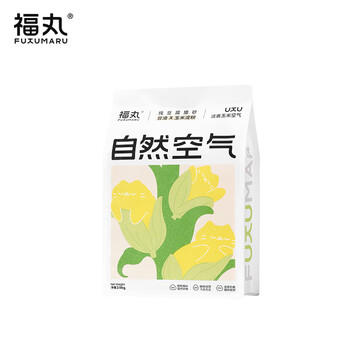 福丸自然空气玉米豆腐猫砂 除臭幼猫适用可冲厕所 玉米淡香 2.5kg 商品图5