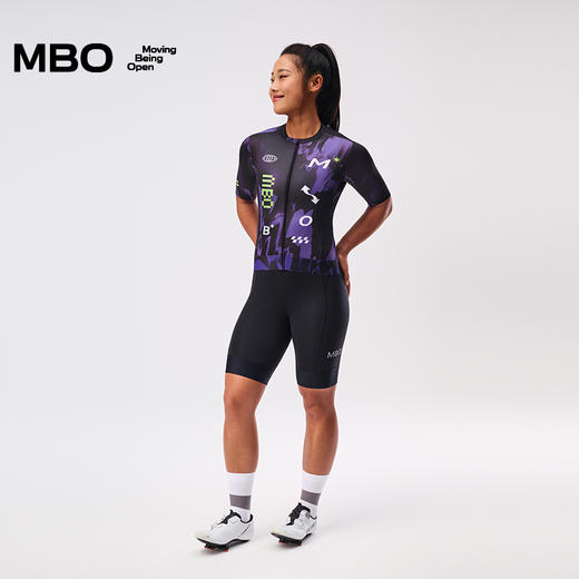 MBO女子短袖骑行服SC311 潮流骑行短袖25年春夏新款 商品图4