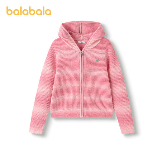 【商场同款】巴拉巴拉童装儿童开衫女童2025秋季新款毛衣渐变毛衫 商品图4