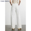 PURE TOUCH 白色直筒牛仔裤1332253356 商品缩略图3