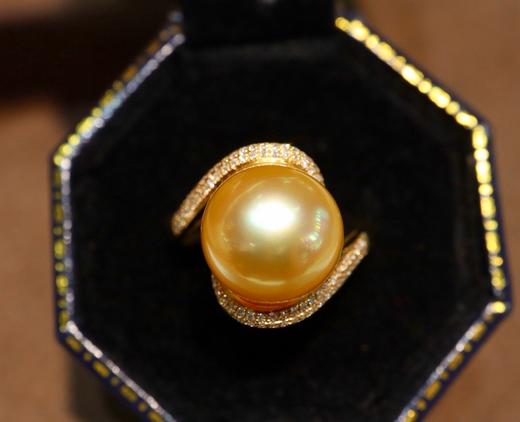 11mm金珠戒指 商品图0