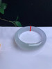 620462，55.3 冰底种水镯 ，冰冰纯纯的，纯净冰透 。接近白月光，有一节带浅绿底色 商品缩略图5