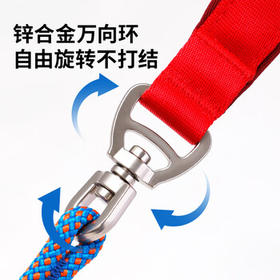 petlimit狗狗牵引绳宠物p链遛狗链子小中大型训犬防爆冲随行一体P绳1.8米