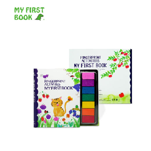My first books 手指画 儿童创意DIY绘画 2-6岁 商品图0