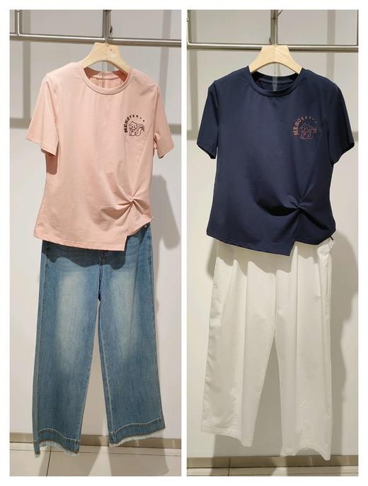 586019新款短袖棉T恤 商品图1