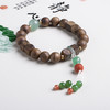 xy0427沉香+非洲翠南红回纹珠手串 商品缩略图1