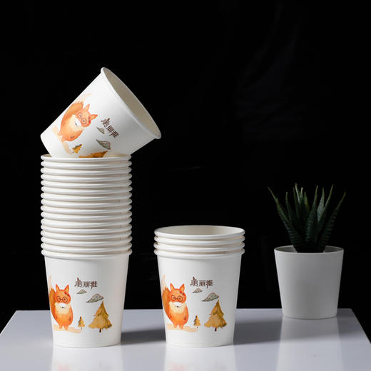 【批发】美丽雅茶语纸杯50只入/包(6.5盎司) 商品图5