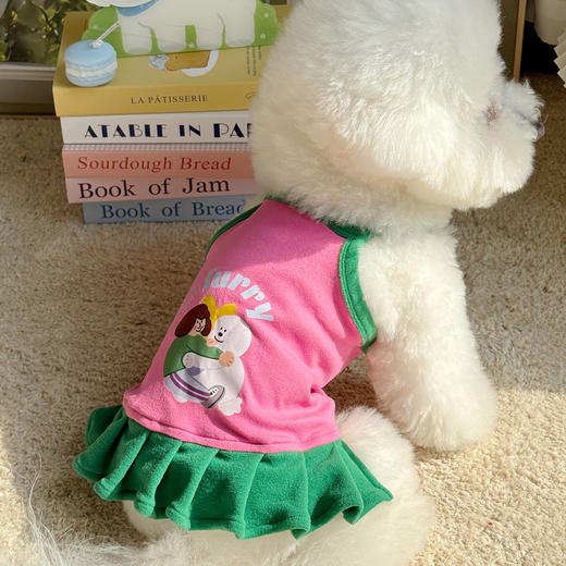 【毛孩子专属版型，不松不垮不臃肿】宠物猫咪狗狗衣服夏季薄款 泰迪比熊小型犬小猫春夏装 可爱吊带-QQ 商品图7