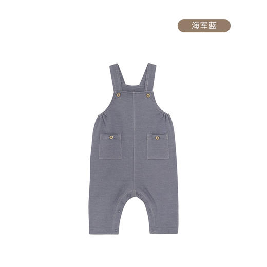 【云优选】FIXONI婴幼儿长袖哈衣休闲牛仔背带长裤-限时清仓 商品图1