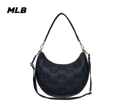 【F断码包】【微瑕，如无货做退款处理】MLB男女情侣时尚老花腋下包休闲通勤挎包23夏季新款3ABQS093N 商品图1