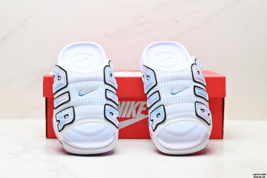 耐克NIKE AIR MORE UPTEMPO SLIDE皮蓬一字运动拖鞋FN3437-161男女鞋 商品图3