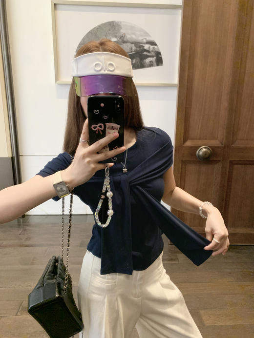 【110元任选2件】最后一波现货！2色披肩短袖T恤 商品图11