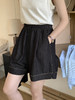 【YW】无忧购“清仓大促”韩系慵懒松弛感小开叉牛仔短裤506（截单后3-5天发货) 商品缩略图12